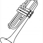 Coloriage Trompette Nouveau Coloriage Trompette à Imprimer