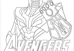 Coloriage Avengers À Imprimer Nouveau Coloriage Thanos Avengers Endgame Skin From fortnite Dessin
