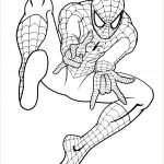 Coloriage Enfant Gratuit Nice Coloriage De Spiderman à Colorier Pour Enfants Coloriage