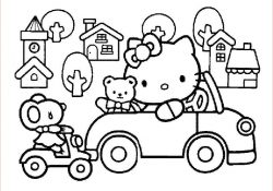 Coloriage Hello Kitty Unique Hello Kitty to Print for Free Hello Kitty Kids Coloring