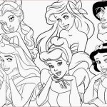 Coloriage Imprimer Gratuit Nice 6 Coloriage Princesse Disney