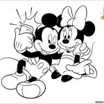 Coloriage Mickey Minnie A Imprimer Gratuit Génial Coloriage Selfie Disney Mickey Et Minnie Dessin