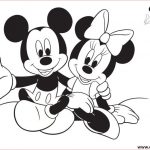 Coloriage Mickey Minnie A Imprimer Gratuit Meilleur De Coloriage Disney Minnie Et Mickey Les Amoureux Jecolorie