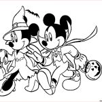 Coloriage Mickey Minnie A Imprimer Gratuit Nice Coloriage Disney Halloween Minnie La Sorciere Avec Mickey