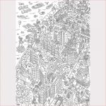 Omy Coloriage Élégant Omy X High Line Giant Coloring Poster – High Line Shop