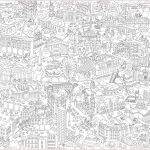 Omy Coloriage Génial My Paris Coloring Pocket Map By Omy Buy Now