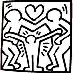 Coloriage Keith Haring Nice Coloring Pages Keith Haring Drawing