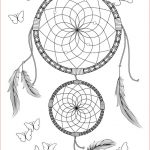 Coloriage Attrape Reve Inspiration Dream Catcher Tattoos Drawings Sketch Coloring Page