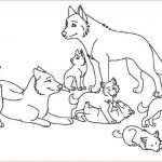 Coloriage Loup Nice Babies Wolf Coloring Page Download & Print Line
