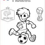 Coloriage À Imprimer Foot Nice Coloriage France Football Coupe Du Monde 2018 Dessin