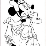 Coloriage Minnie Et Mickey Nice Minnie Mouse Pictures To Color And Print