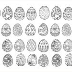Oeuf De Paques Coloriage Nice Easter Eggs For Coloring Book Pâques Coloriages