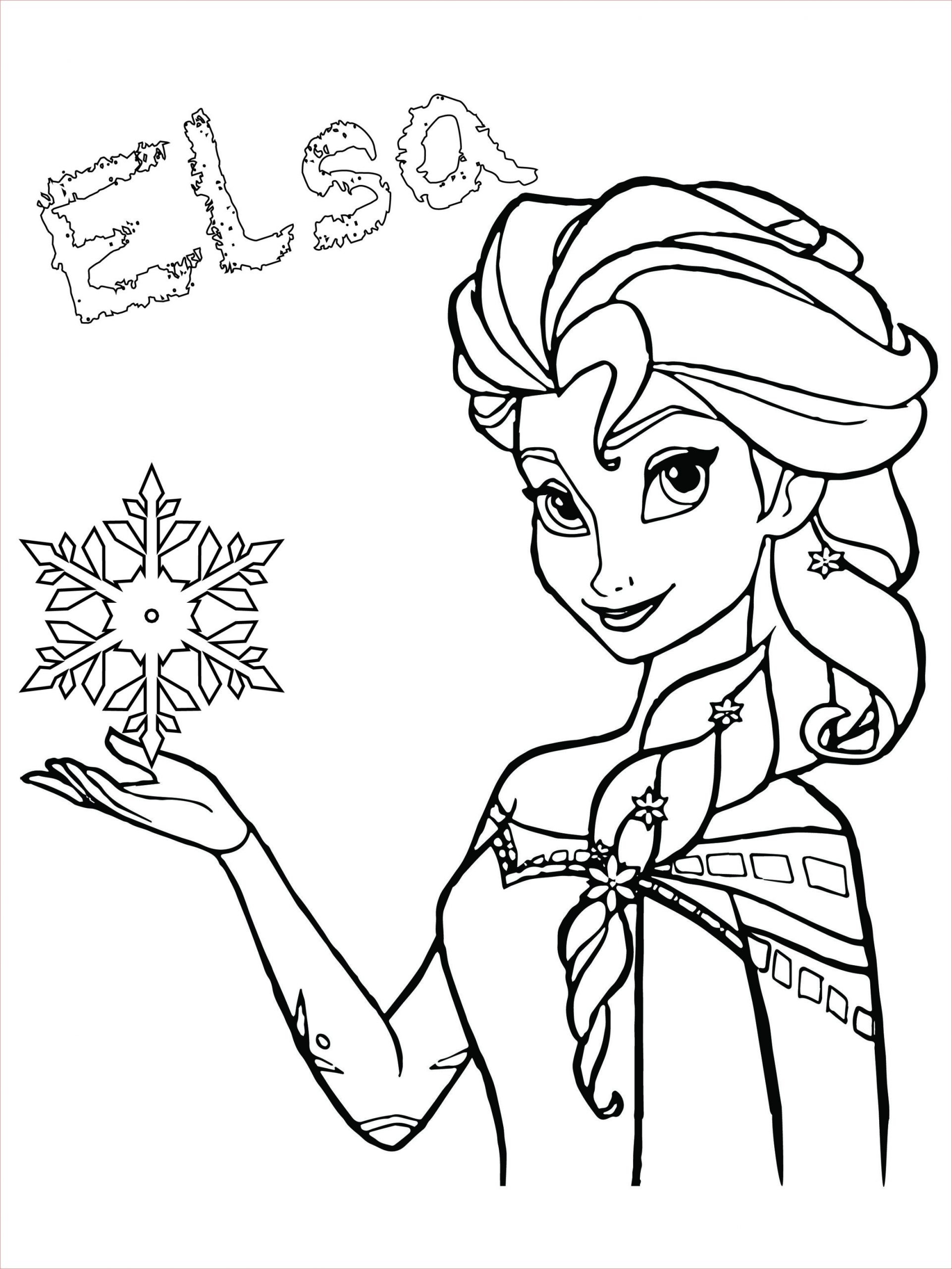 Coloriage Gratuits À Imprimer Frais Elsa Disney Frozen Coloriage De Princesse Gratuit