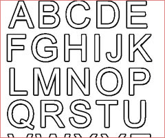 Coloriage Lettre Alphabet Élégant Coloriage204 Coloriage Lettre Alphabet