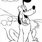 Disney Coloriage Nice Image Of Disney Pluto Coloring Pages Coloring Pages