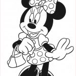 Minnie Coloriage Élégant Minnie Mouse