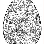 Coloriage De Paques Gratuit Élégant Coloriage Easter Egg Oeuf Paque Adulte Jecolorie