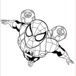 Coloriage De Spiderman Nouveau Kids N Fun