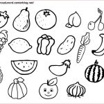 Coloriage Fruits Et Légumes Maternelle Nouveau Gommettes Fruits Et Legumes