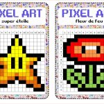 Coloriage Pixel Art A Imprimer Luxe Atelier Libre Pixel Art Fiches De Préparations Cycle1