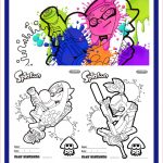 Coloriage Splatoon À Imprimer Inspiration Épinglé Par Lmi Kids Sur Splatoon