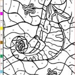 Coloriage Numero Élégant Coloring Page World Chameleon Color By Number