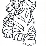 Coloriage Tigre Meilleur De 115 Dessins De Coloriage Tigre à Imprimer