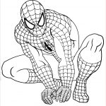 Coloriage A4 Élégant Coloriage Spiderman à Imprimer A4