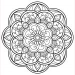 Coloriage De Mandala Facile Élégant Mandala From Free Coloring Books For Adults 14 Mandalas