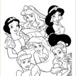 Coloriage De Princesse Disney Meilleur De Coloriage Les Princesses Disney Momes