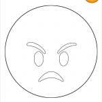Coloriage Emoji Frais Coloriage Emoji Angry Smiley Dessin