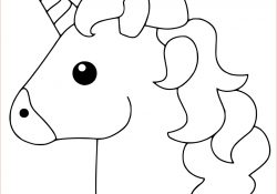 Coloriage Emoji Luxe Coloriage Unicorn Emoji Dessin