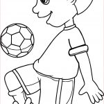 Coloriage Football Nouveau Balls To Bounce Playing Football Coloring Page