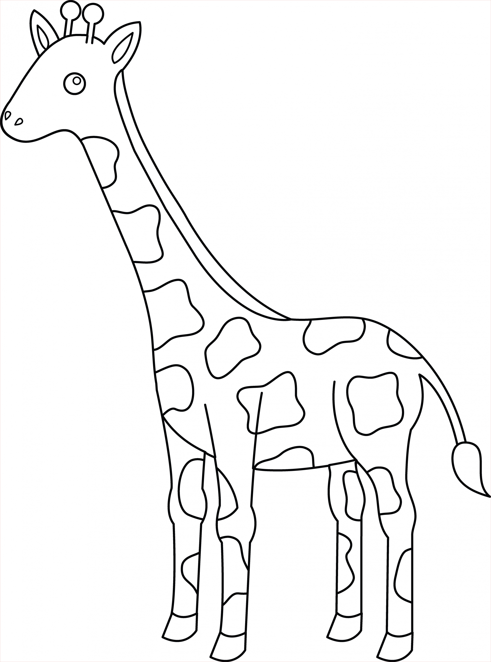 Coloriage Girafe Frais Belle Coloriage De Girafe A Imprimer