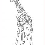 Coloriage Girafe Inspiration Dessin Masque Girafe