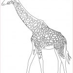 Coloriage Girafe Nouveau Coloriage Girafe Gratuit à Imprimer