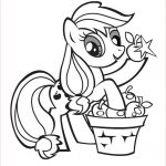 Coloriage Little Pony Inspiration Print My Little Pony Applejack Stand Coloring Pages