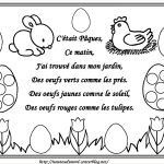 Coloriage Paques Maternelle Frais Ptine De Pâques Illustrée Par Nounoudunord