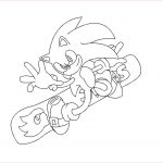 Coloriage Sonic Élégant Coloriage Sonic à Colorier Dessin à Imprimer
