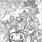 Halloween Coloriage Luxe Creepy Coloring Pages For Adults