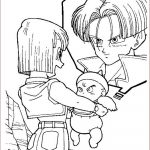 Coloriage De Dragon Ball Z Luxe Trunks And Bulma Dragon Ball Z Kids Coloring Pages