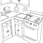 Coloriage Cuisine Meilleur De Kitchen And Cooking Coloring Pages Coloringpages1001