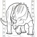 Coloriage Dinausore Inspiration Dinosaurs to Color for Children Triceratops Dinosaurs