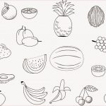 Coloriage Fruits Inspiration Fruit Coloring Pages Kidsuki