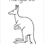 Coloriage Kangourou Inspiration Kangaroo Coloring Pages Kidsuki