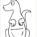Coloriage Kangourou Meilleur De Kangourou 47 Animaux – Coloriages à Imprimer