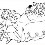 Coloriage Petit Chaperon Rouge Unique Little Red Riding Hood 70 Dibujos Animados – Páginas