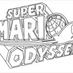 Coloriage Super Mario Élégant Coloriage Super Mario Odyssey Logo Nintendo Jecolorie