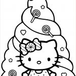 Coloriage À Imprimer Hello Kitty Génial 15 Coloriage Hello Kitty Noel