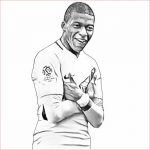 Coloriage Foot Psg Nice Kylian Mbappé Image 1 Coloring Page Free Coloring Pages